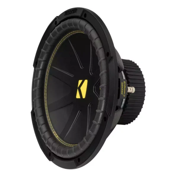 Kicker 50CWCS124 Sub CompC 12 Inch Single Voice Coil Car Subwoofer 4Ohm 300w RMS - Image 2