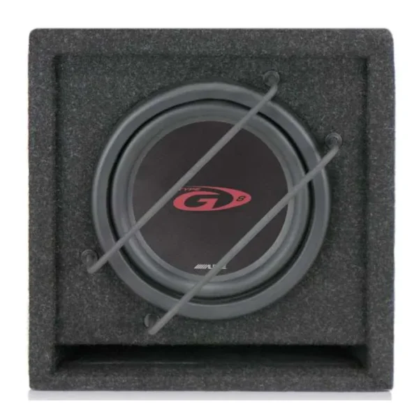 Alpine SBG-844BR - 8" Car Subwoofer in Bass Reflex Enclosure 400W
