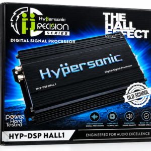 Hypersonic HYP-DSP HALL 1 Digital Sound Processor – Premium Car Audio Sound Enhancement DSP with Remote Control